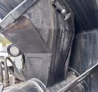 Close-up of metal welding