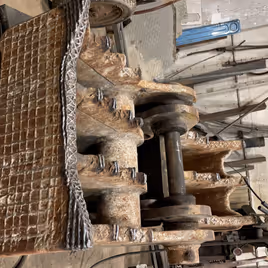 Metal shop interior overview
